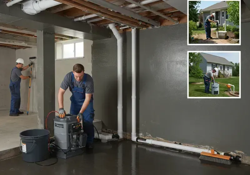 Basement Waterproofing and Flood Prevention process in Waterford, WI